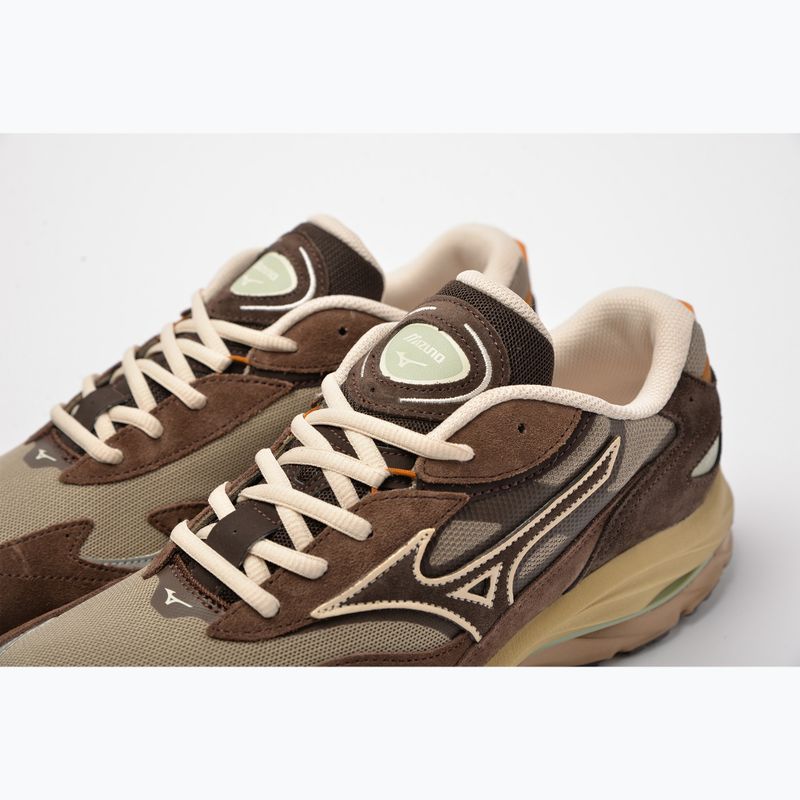 Mizuno Wave Rider Βeta vintage khaki/summer sand/chicory coffee shoe 12