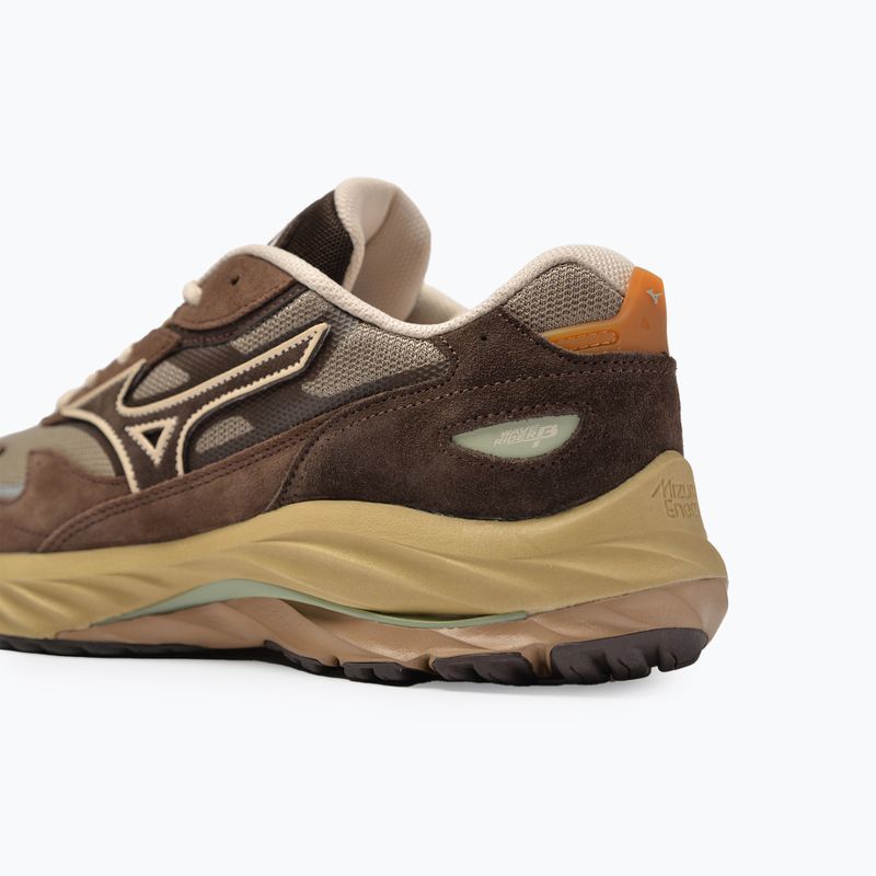 Mizuno Wave Rider Βeta vintage khaki/summer sand/chicory coffee shoe 13