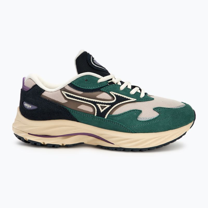 Mizuno Wave Rider Βeta silver cloud/vulcan/bistro green shoes 2