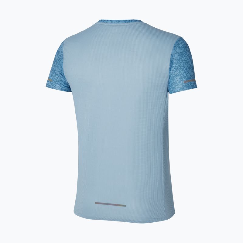 Women's running top Mizuno Premium Aero Tee parisian blue 2