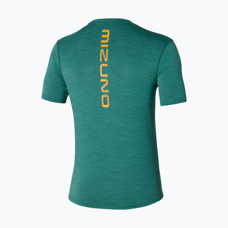 Men's running shirt Mizuno Core Tee evergreen 2
