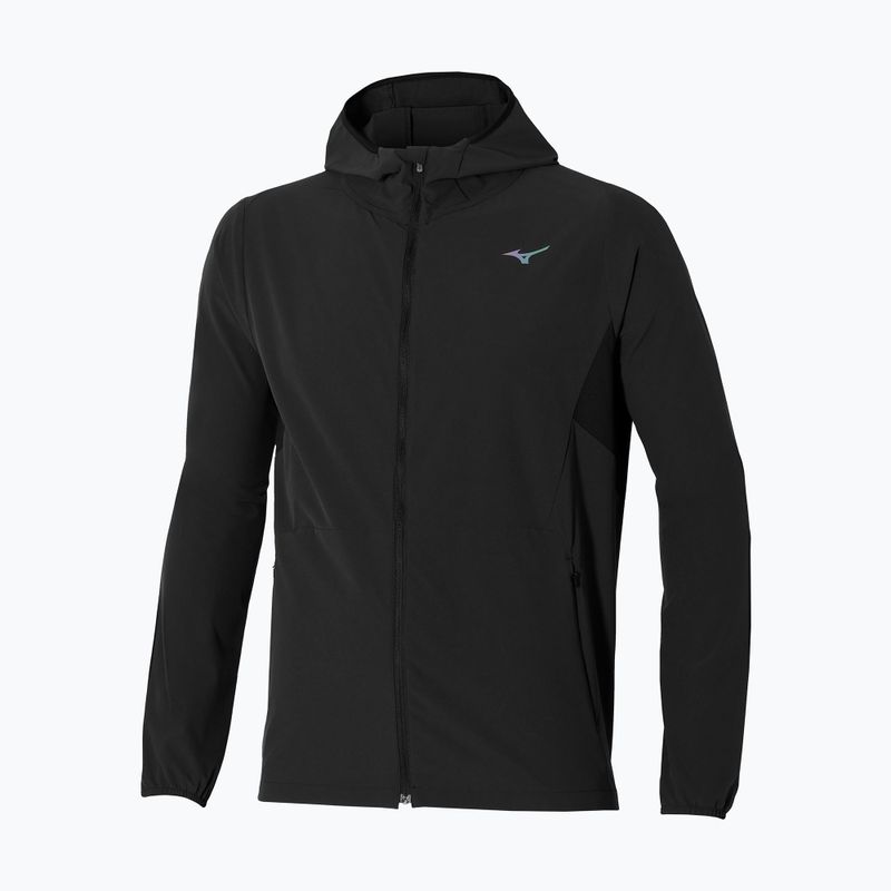 Men's running jacket Mizuno Alpha Jacket black