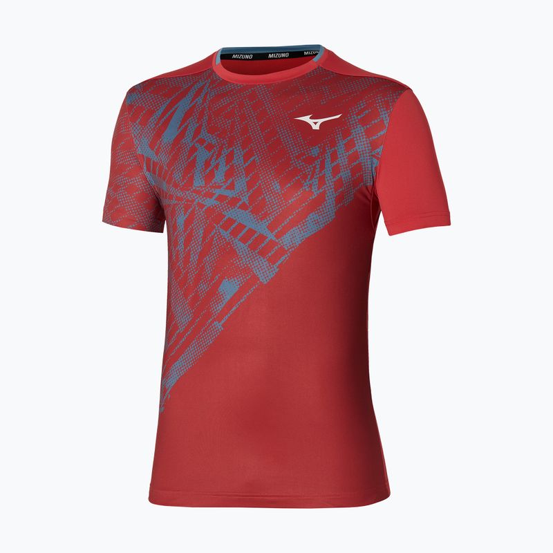 Men's Mizuno Mugen Shadow Graphic Tee salsa tennis shirt