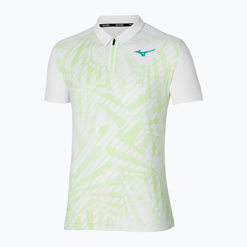 Men's tennis polo shirt Mizuno Mugen Shadow Polo white