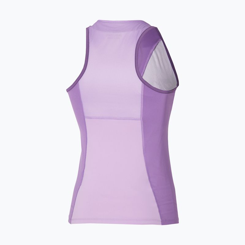 Women's tennis tank top Mizuno Mugen Printed Tank crocus petal 2