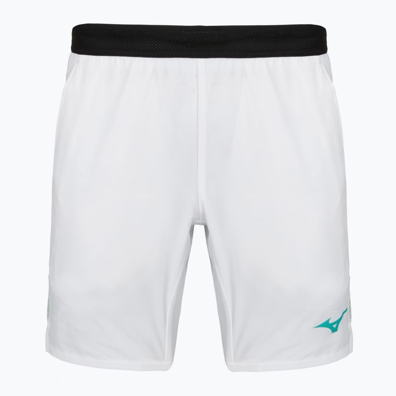Men's tennis shorts Mizuno Mugen 8 In Amplify white