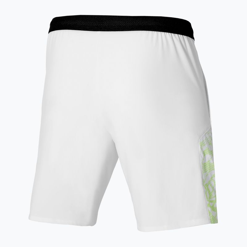 Men's tennis shorts Mizuno Mugen 8 In Amplify white 2