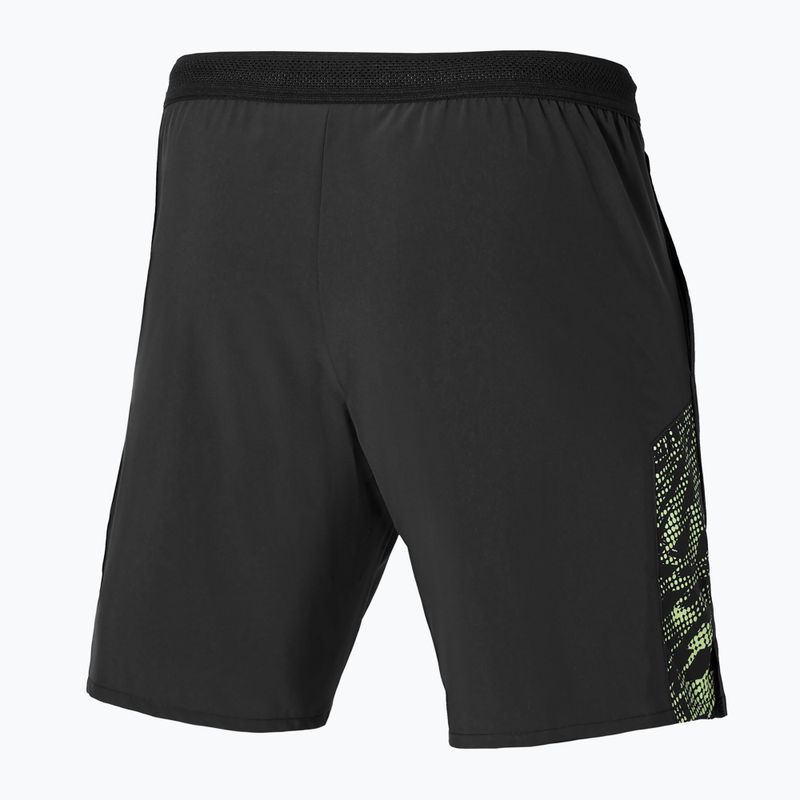 Men's tennis shorts Mizuno Mugen 8 In Amplify black 2