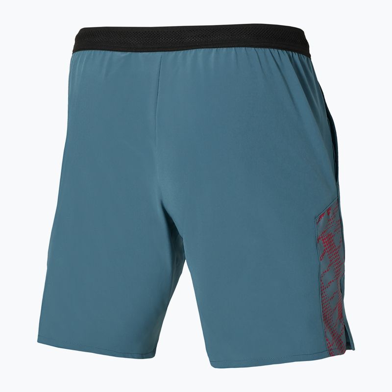Men's tennis shorts Mizuno Mugen 8 In Amplify blue mirage 2