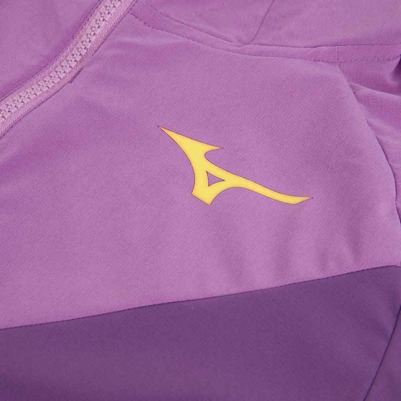 Women's tennis jacket Mizuno Mugen Hooded Jacket patrician purple 3