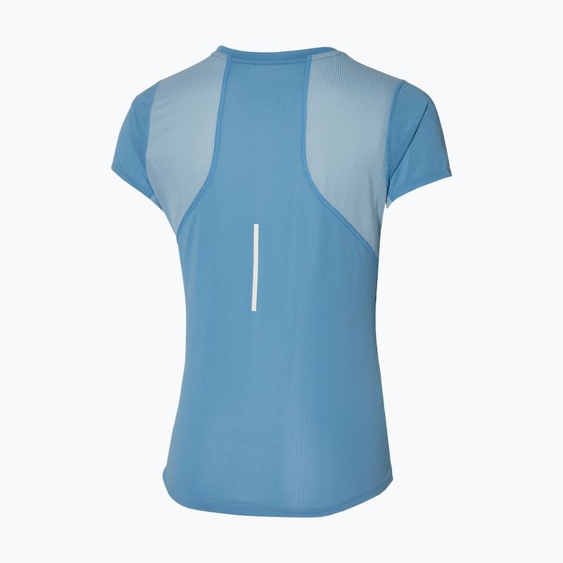 Women's running T-shirt Mizuno DryAeroFlow Tee parisian blue 2