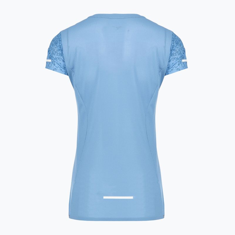 Women's running top Mizuno Premium Aero Tee parisian blue 2