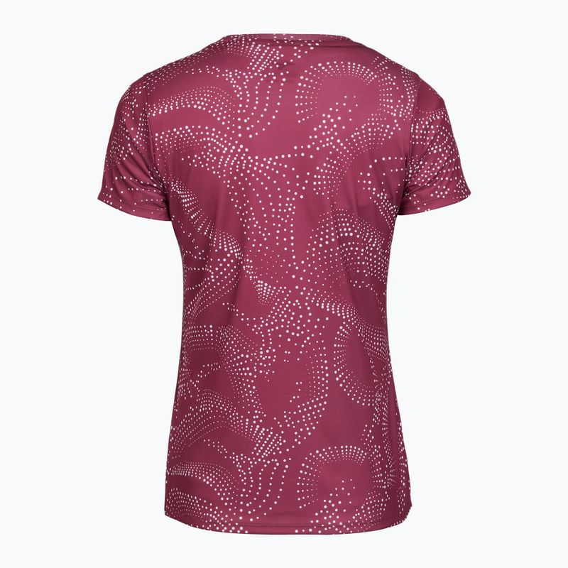 Women's running shirt Mizuno Impulse Core Graphic Tee violet quartz 2