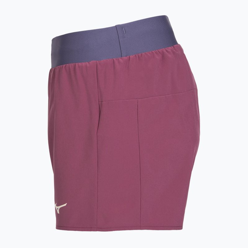 Women's shorts Mizuno Alpha 4.5 violet quartz 3