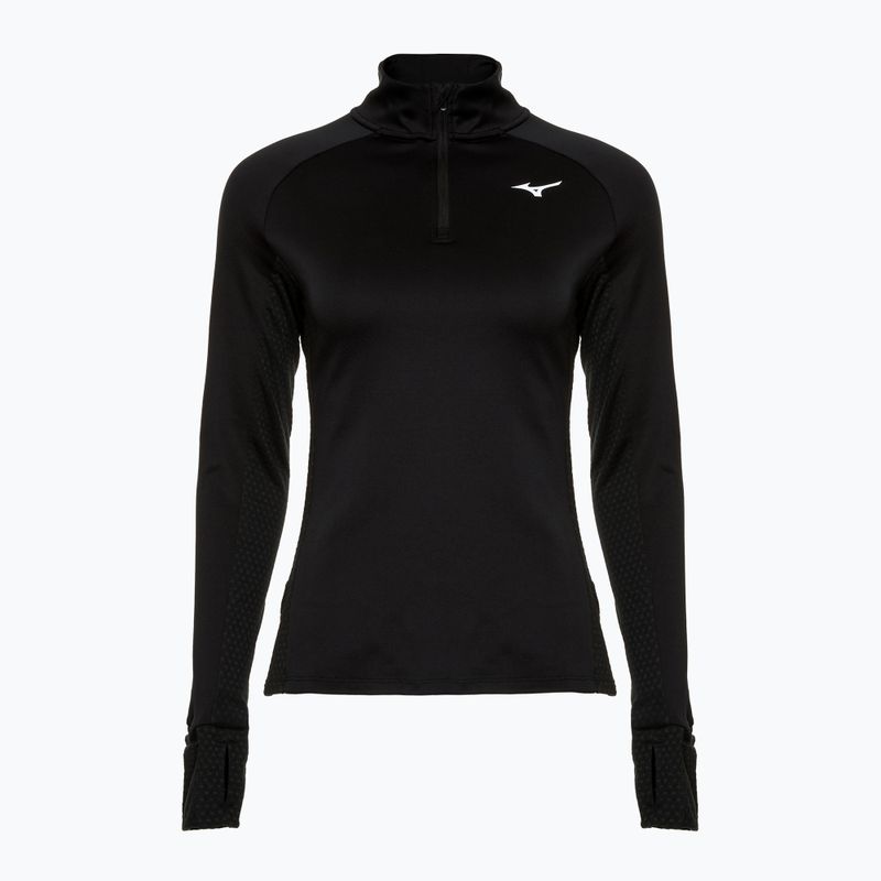 Women's running sweatshirt Mizuno Warmalite Half Zip black