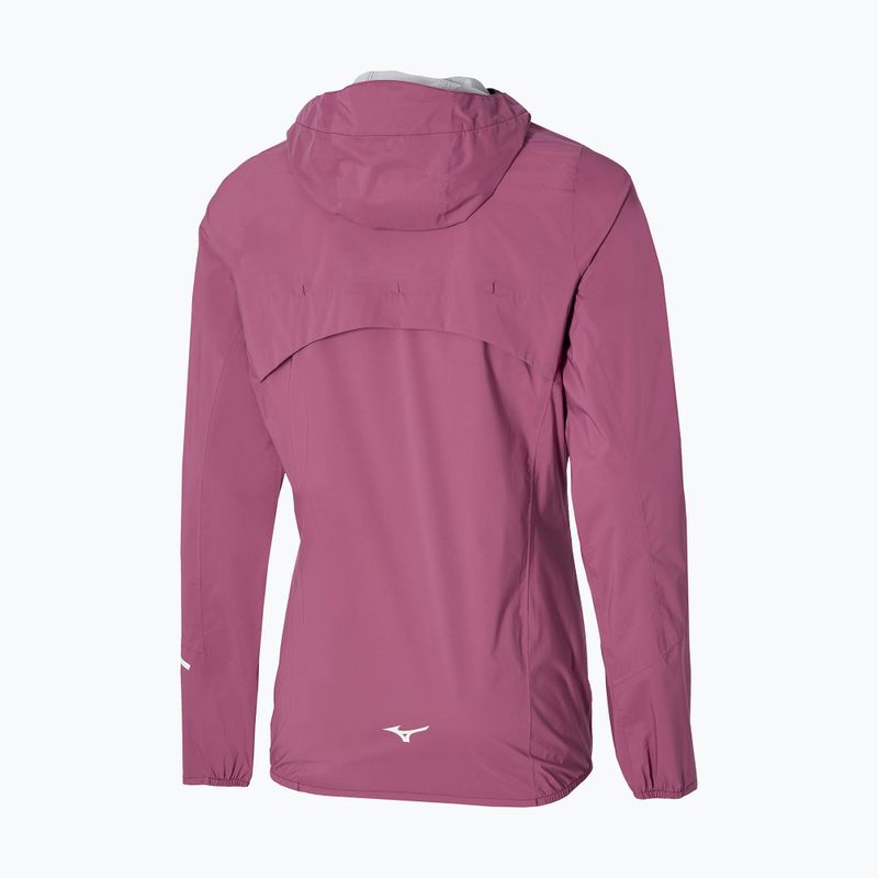 Women's running jacket Mizuno Waterproof 20K ER violet quartz 2