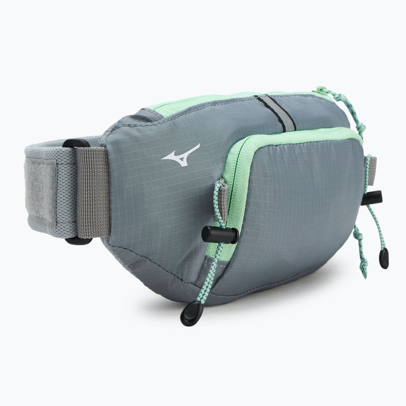 Mizuno Running Belt 2Way Waist Porch grey 3