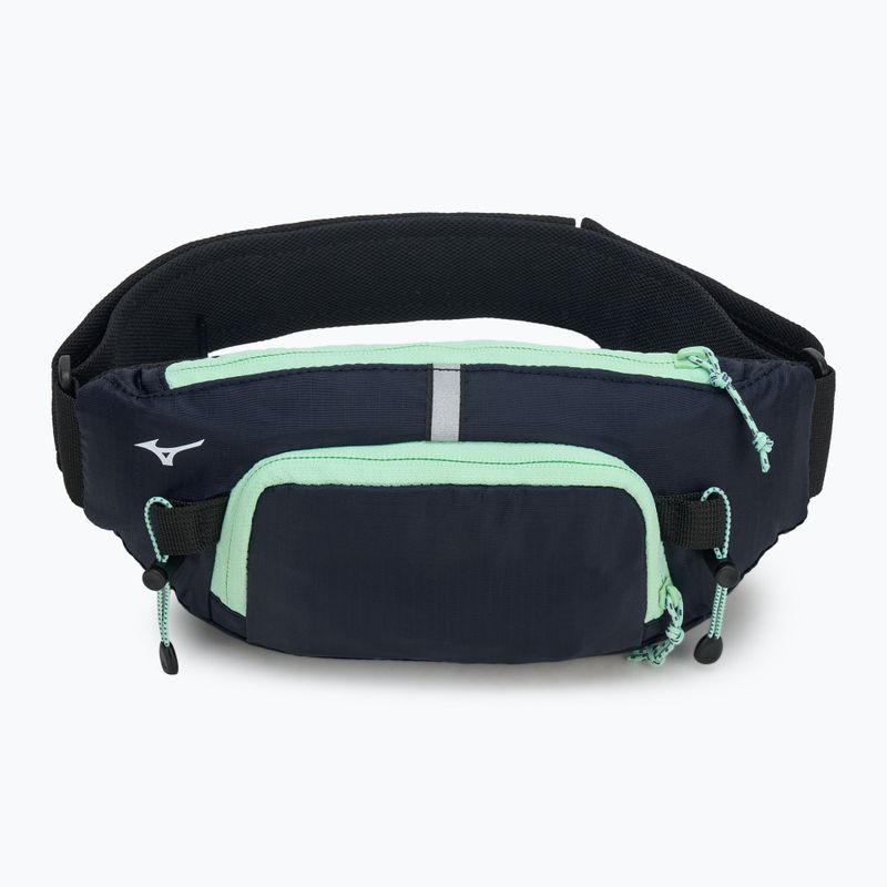 Mizuno Running Belt 2Way Waist Porch navy