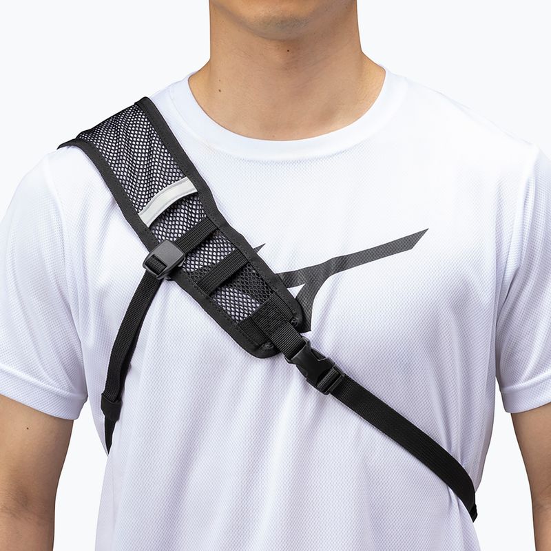 Mizuno Mesh Bodybag NR backpack black/light grey 2