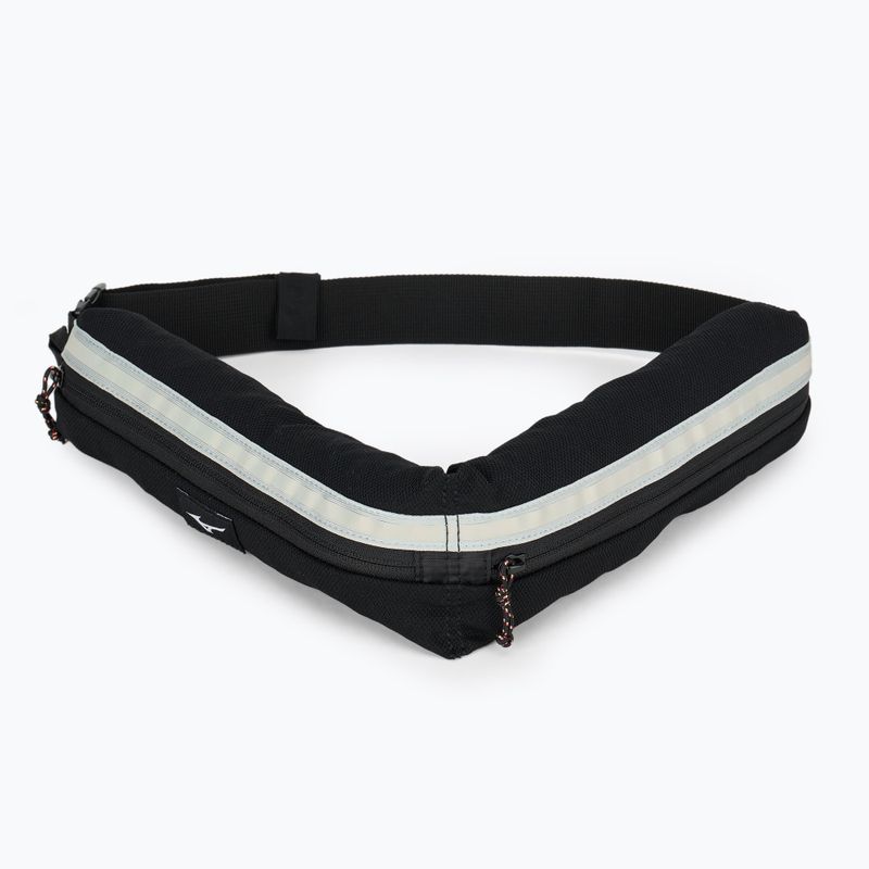 Mizuno 2Way Belt Porch black / light gray running belt