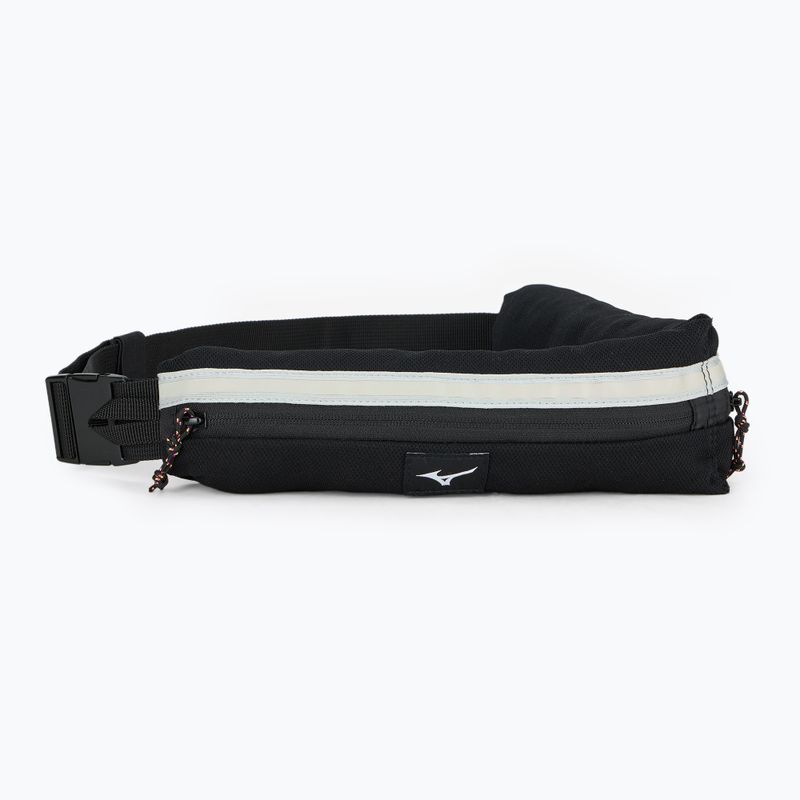 Mizuno 2Way Belt Porch black / light gray running belt 2