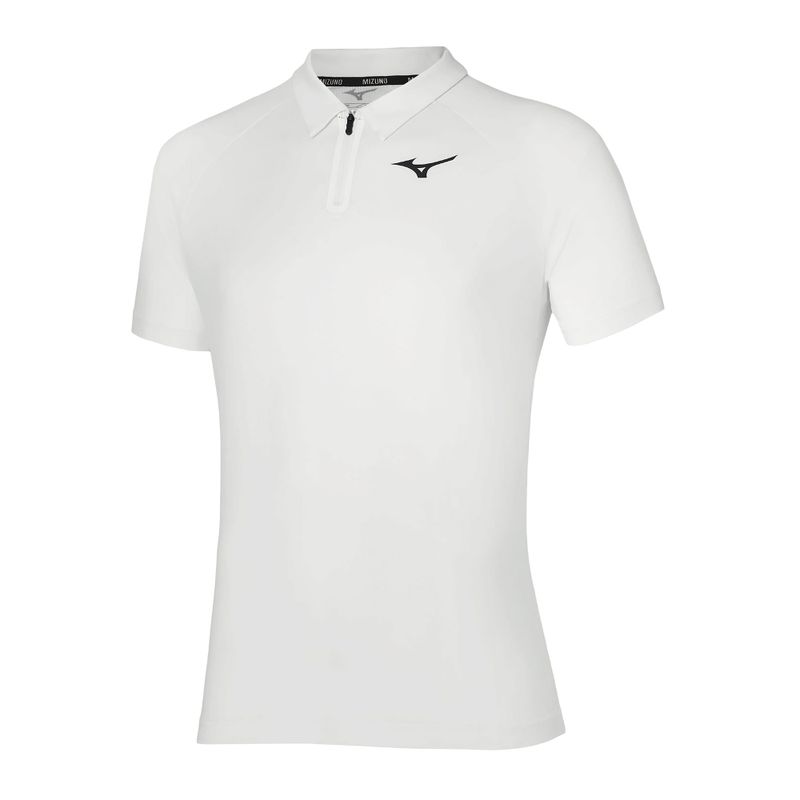 Men's t-shirt Mizuno Frontier Shadow Polo white