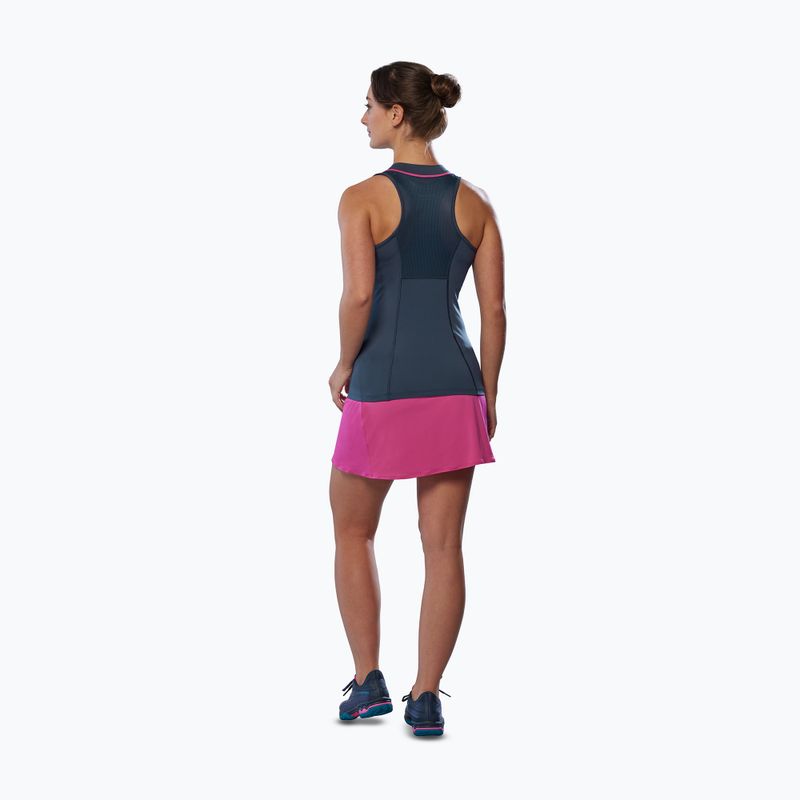 Women's Mizuno Frontier Tank W midnight navy T-shirt 4