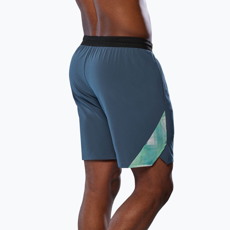 Men's shorts Mizuno Frontier 8 in Amplify vintage indigo 2