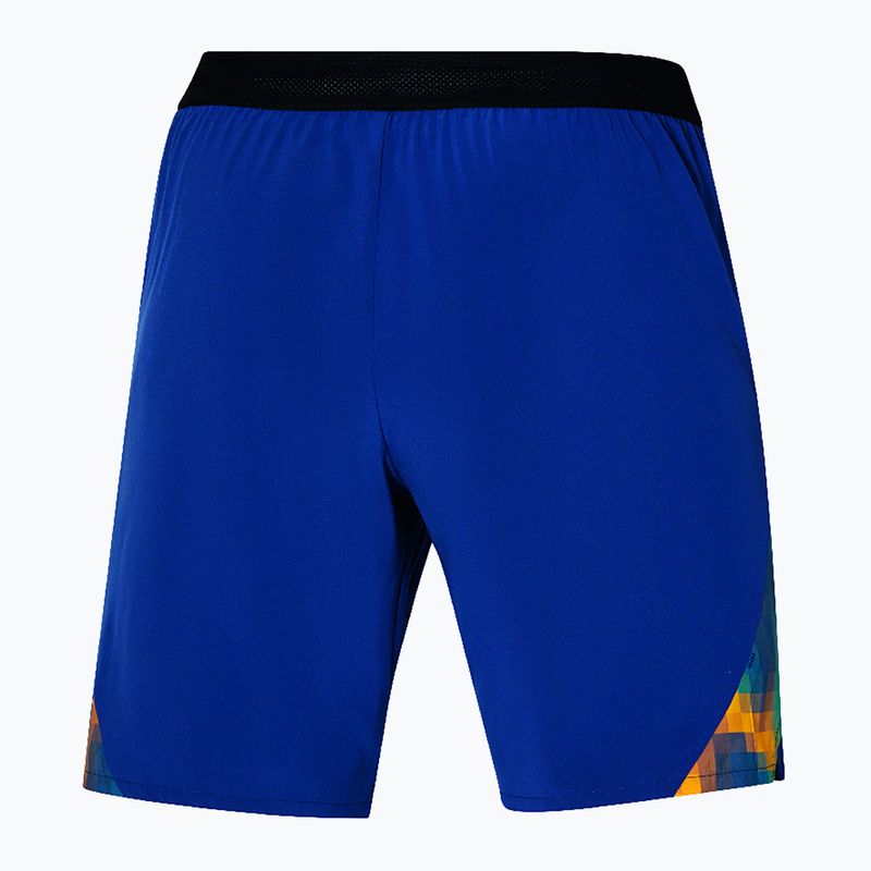 Men's shorts Mizuno Frontier 8 in Amplify bellwether blue 2