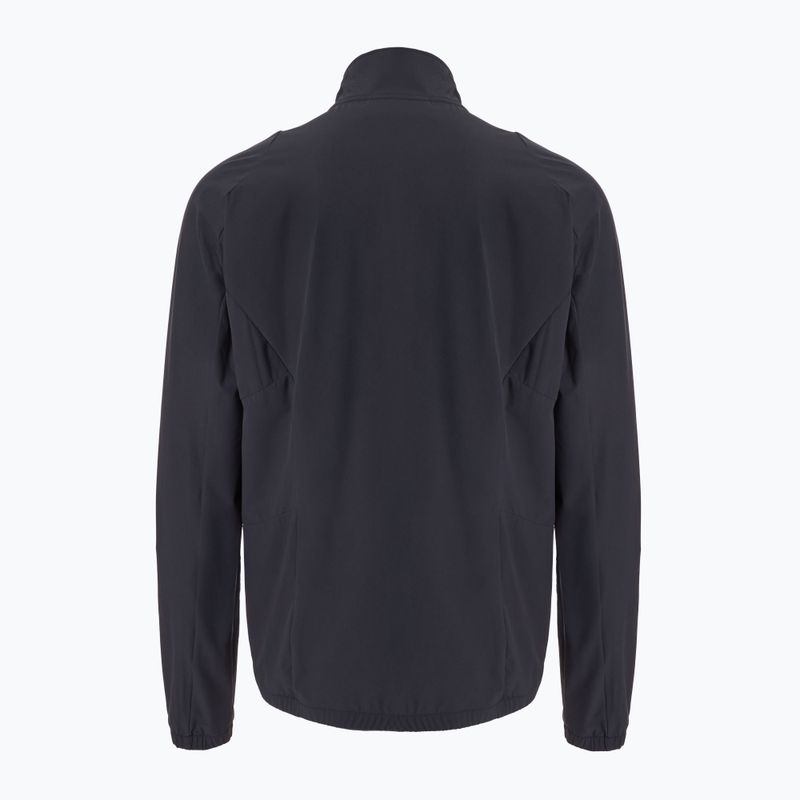 Men's tennis sweatshirt Mizuno Frontier Shadow black 2
