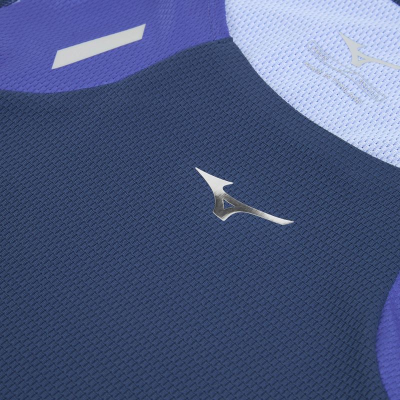 Men's running top Mizuno Tech Light Tank estate blue 3