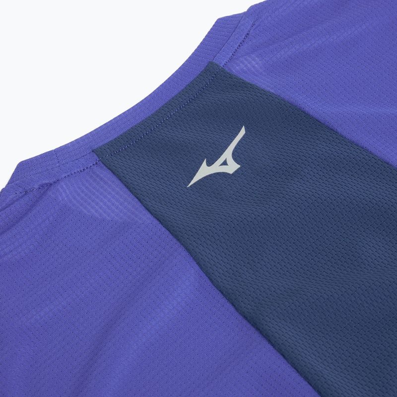 Men's running top Mizuno DryAeroFlow Tee reflexblue 4