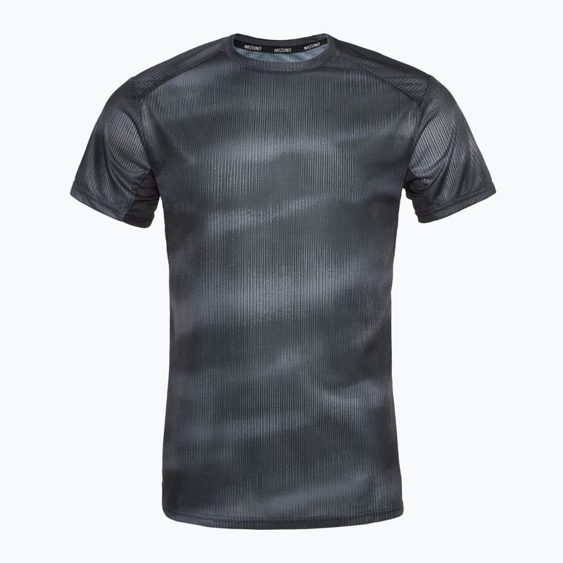Men's running shirt Mizuno DryAeroFlow Graphic Tee black