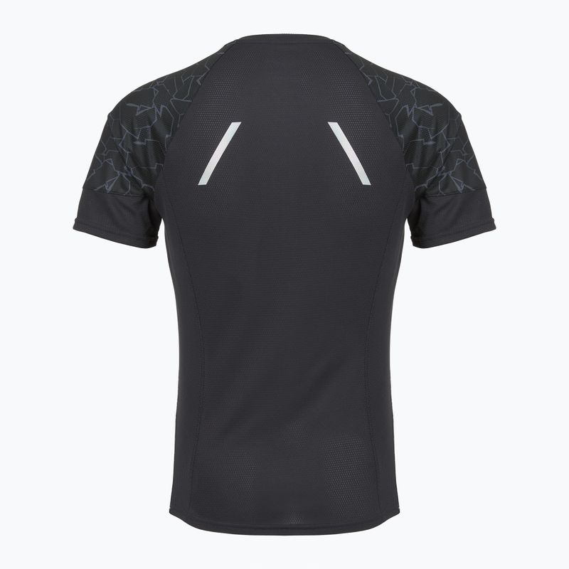 Men's Mizuno Graphic Trail Tee black running shirt 2