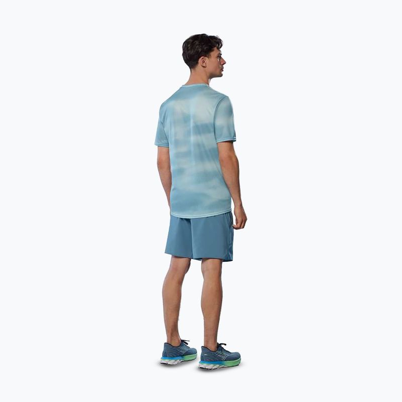 Men's running shirt Mizuno Core Graphic Tee cloud blue 4
