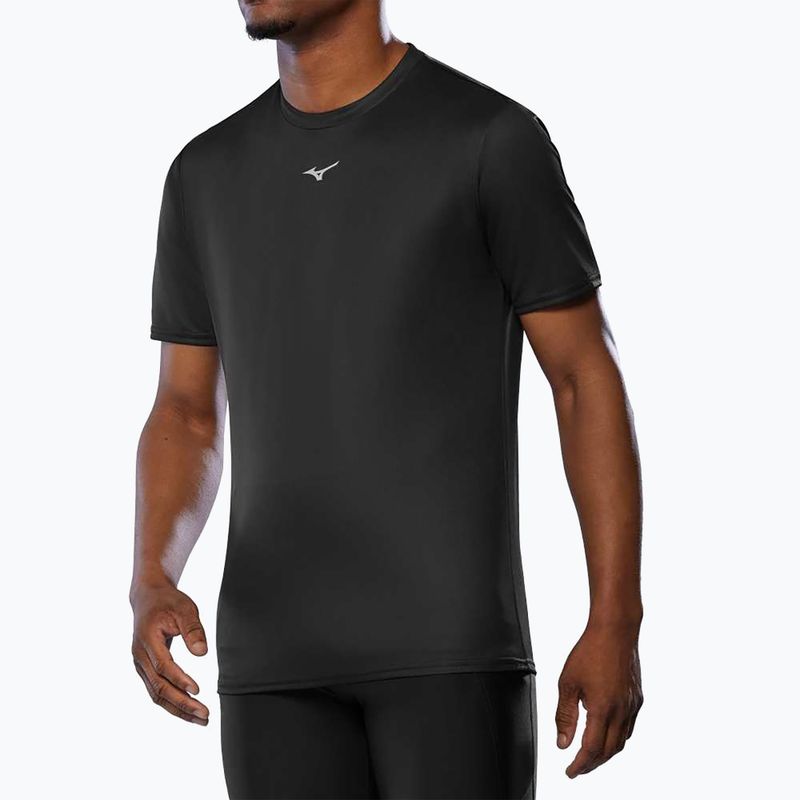 Men's running shirt Mizuno Core Graphic Tee black oni