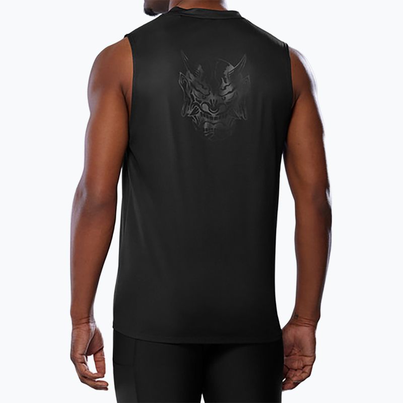 Men's Mizuno Core Graphic Sleeveless running shirt black oni 4