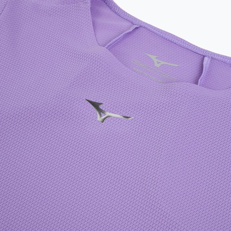 Women's running top Mizuno Tech Light Tee paisley purple 3
