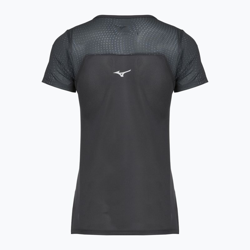 Women's running top Mizuno DryAeroFlow Graphic Tee black 2