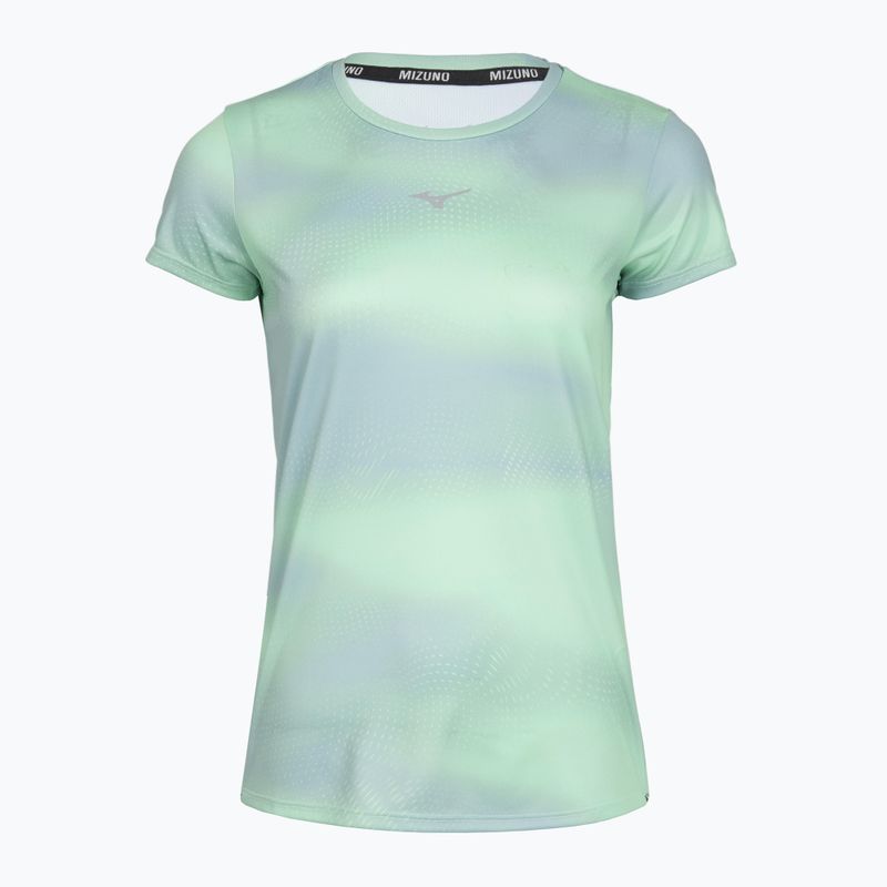 Women's running shirt Mizuno Core Graphic Tee flash mint