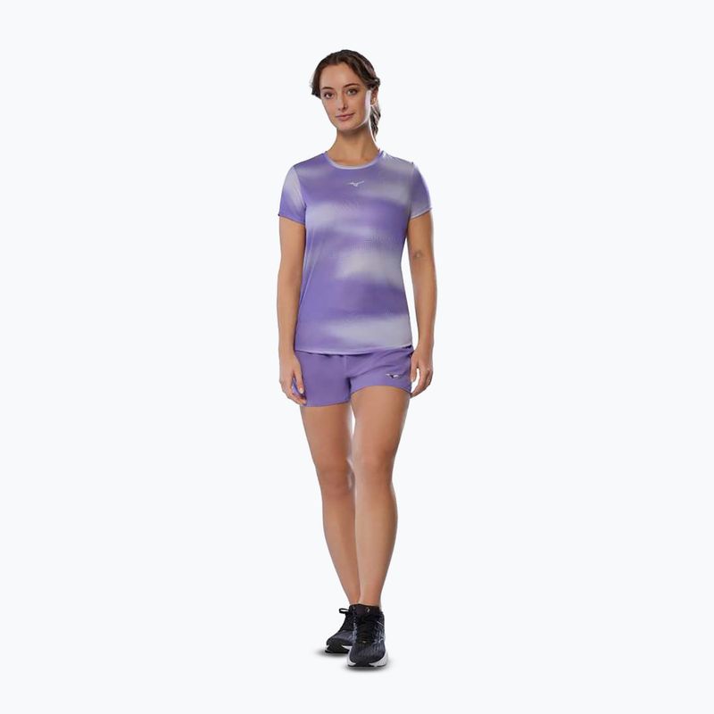 Women's running shirt Mizuno Core Graphic Tee thistle 2