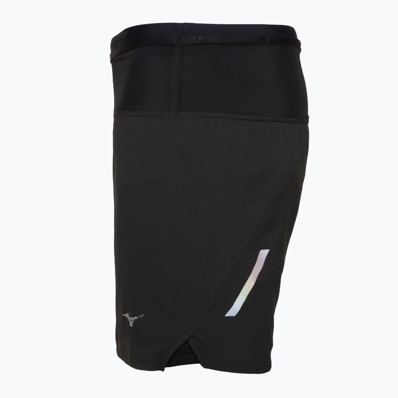 Men's Mizuno Trail ER 2IN1 running shorts black 3