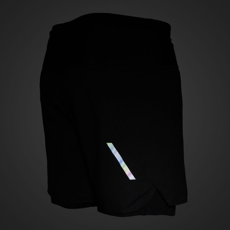 Men's Mizuno Trail ER 2IN1 running shorts black 7