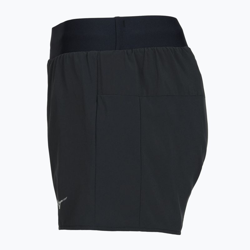 Women's running shorts Mizuno Alpha 4.5" black 3