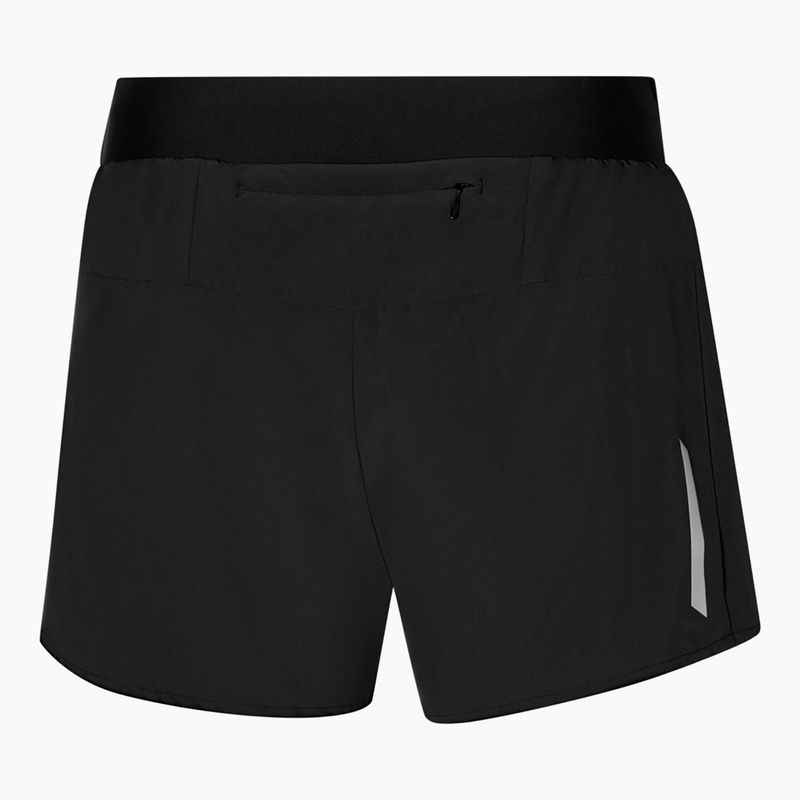 Women's running shorts Mizuno Alpha 4.5" black 2