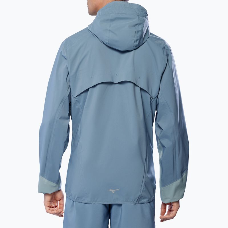 Men's running jacket Mizuno Waterproof 20K ER citadel 3