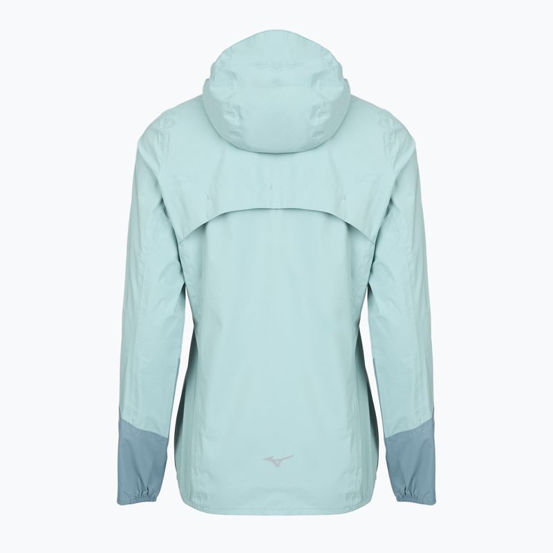 Women's running jacket Mizuno Waterproof 20K ER cloud blue 4