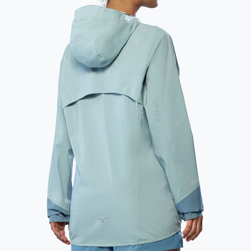 Women's running jacket Mizuno Waterproof 20K ER cloud blue 2