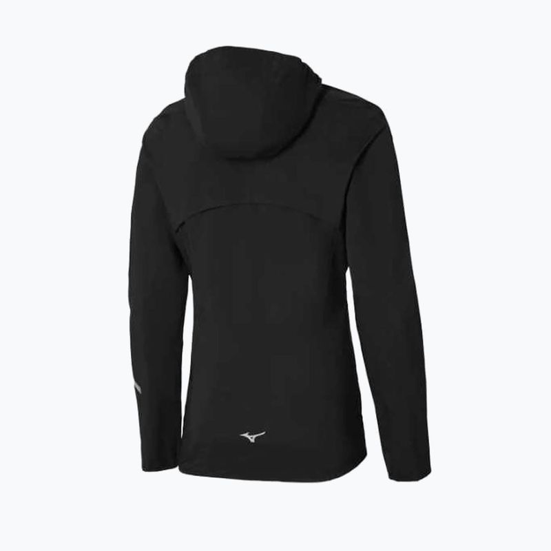 Women's running jacket Mizuno Waterproof 20K ER black 2