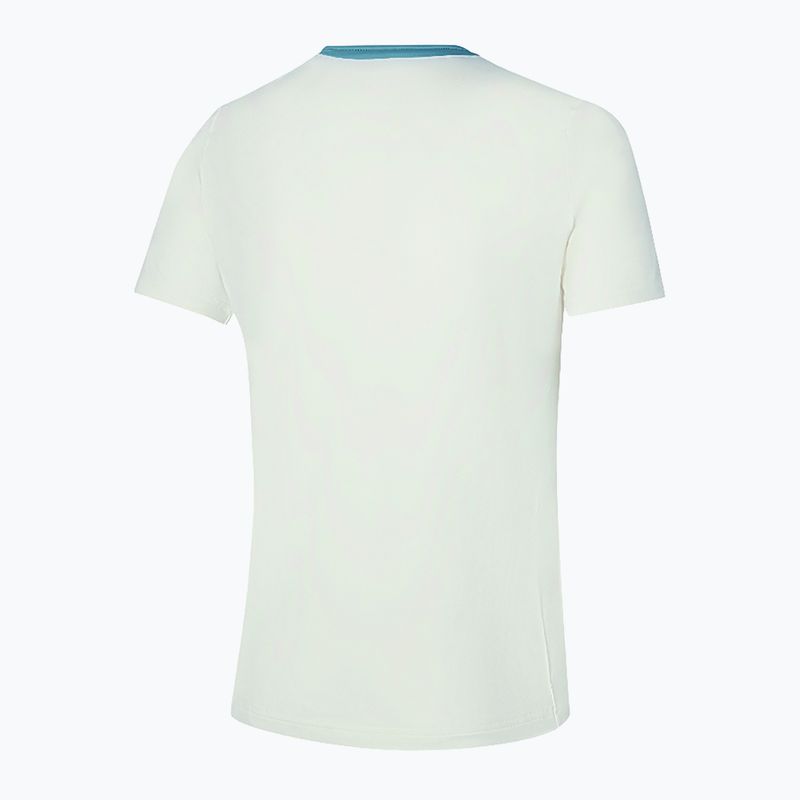 Men's tennis shirt Mizuno Shadow Tee S25 white 2